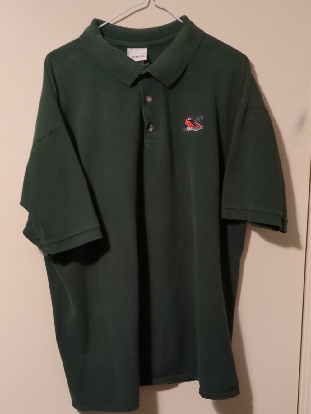 Embroidered Muscle Car Polo Shirt